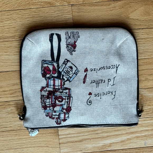 BRIGHTON Scottie DOG Canvas Shoulder Bag Crossbody NWT - Picture 8 of 9